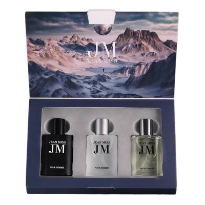 China Spray Charm Gift Box Men's Fresh and Long-lasting Eau de Toilette 30ml Cologne Original Perfume Set for sale