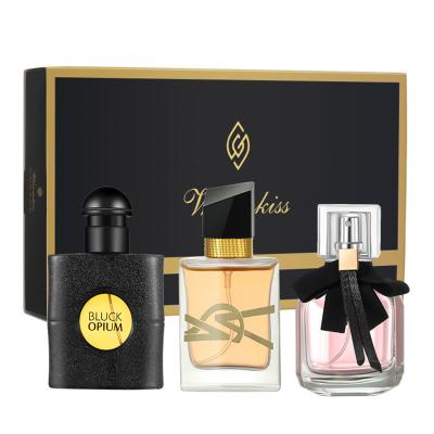 China Deluxe Black Opiums Reverse Paris Perfume Set Women's Regular Size Parfum Gift Set for sale