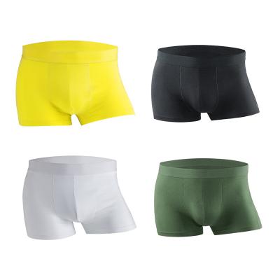 China Wholesale custom brand 100% cotton antibacterial high quality custom logo plus size underwear shorts men's boxer underwear for sale