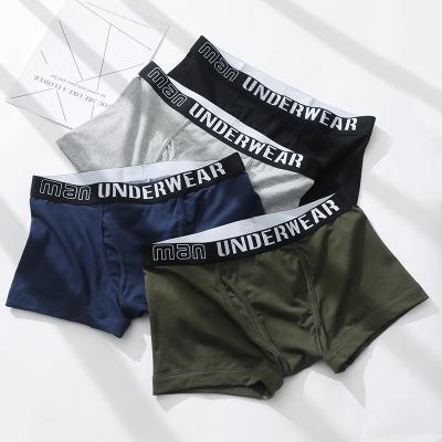 China Men Underwear Unique Design Cotton Antibacterial Interesting Looking Sheer Briefs Fits Solid Boxer Briefs for sale