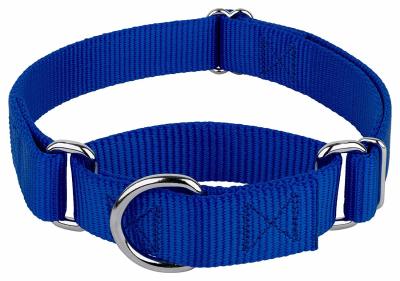 China Martingale Soft Nylon Dog Collar Comfortable Skin Friendly With Quick Snap Buckle for sale