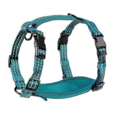 China Colorful Dog Harness Leash , Comfortable Dog Harness Reflective Stitching Mesh Padding for sale