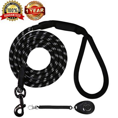 China Lightweight Nylon Dog Leash , Mountain Climbing Rope Dog Leash 6 Feet for sale