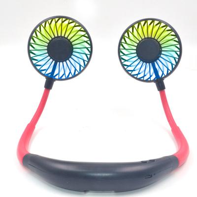 China Rechargeable 5200mAh Portable Neck Fan Personal Hands Free 8.5hr for sale