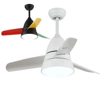 China AC220V 60Hz Remote Control Ceiling Fan Light For Vintage Living Room for sale