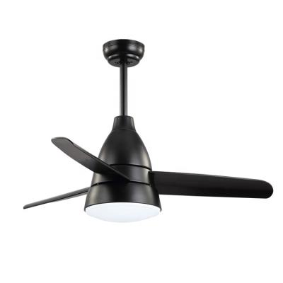 China Remote Control AC110V Flush Mount Ceiling Fan Light For Dining Room for sale