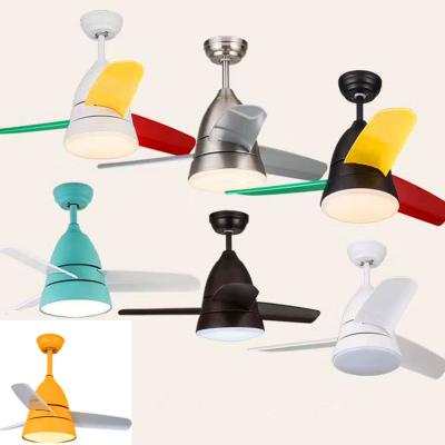 China Multi Color Children'S Room Dining Room Bedroom Ceiling Fan Light for sale