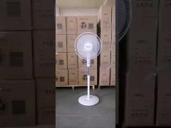 3 Speed 12VDC Li Battery Pedestal Solar Fan 16in Metal SAA