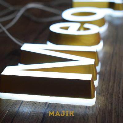 China Acrylic ODM Resin Word Billboard Door Sign Customization 3d Board Mini Luminous Words LED Acrylic Luminous Words OEM Customs Lead Light Neon Sign for sale