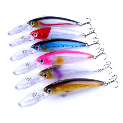 China 17cm/30g Lure PESCA Sea Fishing Lures Minnow Deep Diving Lures Pescaria Umpan Pancing Eco-Friendly Trolling Tackles for sale