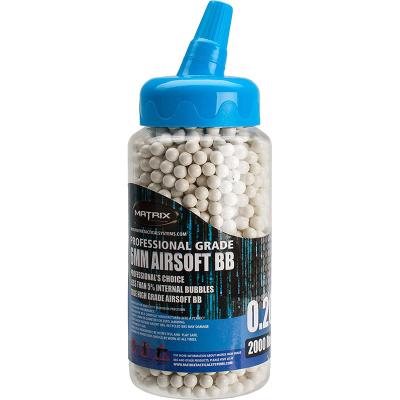 China 20 Gram BBS Paintball Shooting High Density Biodegradable BBS For 6mm for sale