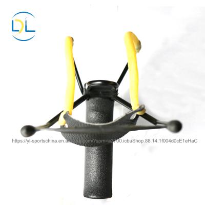 China Outdoor Sport High Quality Wholesale Games Kids Plastic Rubber Shooting Slingshot for sale