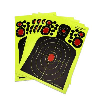 China Comfortable Splash Aim Responsive Shooting Target Packages Target Shooting Silhouette for sale