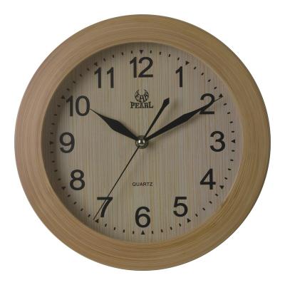 China Cheap price from LUMINOVA China round shape movement quartz simple design silent plastic home decorative wall clock for sale