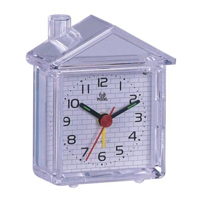 China Custom Farming Wholesale 2021 Alarm Clock Christmas Valentine Gift Cover Timepiece Promotional Gift New Since Desk Clock for sale