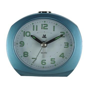 China Hotel and Resort Pearl Brand Field Mini Alarm Clock Customization Promotional Gift for Child Nap/Light Voice/Alarm for sale