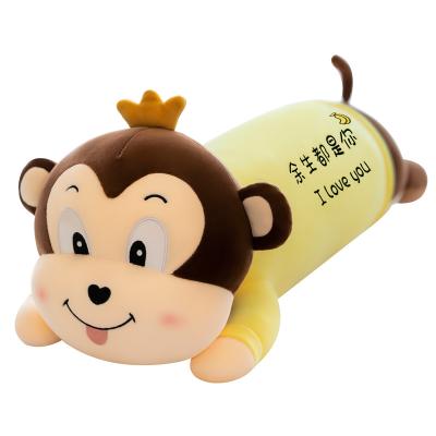 China High Quality Plush Animal Toys Custom Anime Stuffed Pillow Plush Personalized Lovely Monkey Frog Husky Bird Plush Pillow for sale