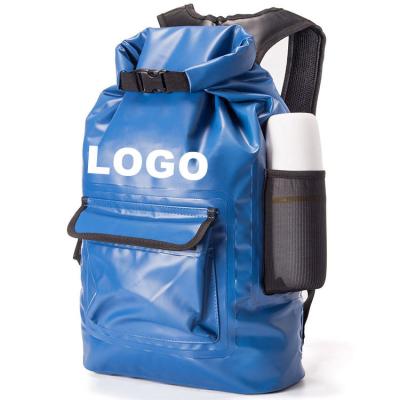 China Compression Dry Bag With Unique Design High Quality Lightweight Cylinder Office System Zipper Closure Office Dry Bag Waterproof Backpack For Surfing for sale