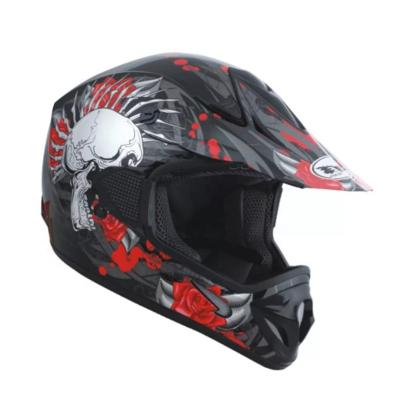 China High quality unisex MX motorbike road safety ABS protection single head classic motorcycle helmet for sale for sale