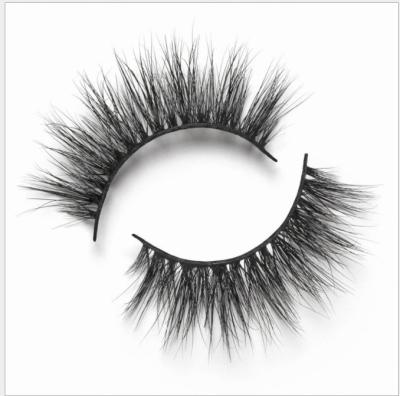 China Long Hot Sales Natural Mink Effect False Eyelash 3D Mink Eyelashes for sale