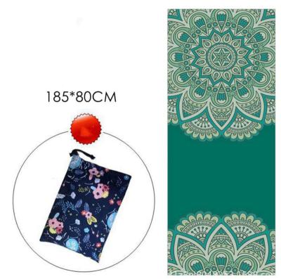 China Nature fitness equipment cork yoga mat rubber natural rubber is tasteless non-slip yoga mat for sale