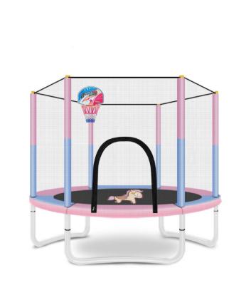 China With Protective Safety Net Garden Playground Kids Net Trampoline for sale