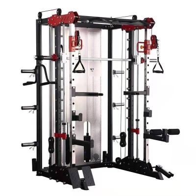 China Multi Functional Trainer Cable Crossover Smith Machine Factory Directly Selling Universal Fitness Equipment for sale