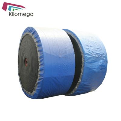 China 2020 New PE 125 Fabric Wear Resistant Industrial Cement Sand Nylon Rubber Conveyor Belt For Stone Crusher for sale