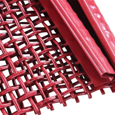 China Heavy Duty Industries High Manganese 65mn Steel Wire Sand Hung Quarry Vibrating Rock Shaker Crusher Sieve Screen Mesh for sale