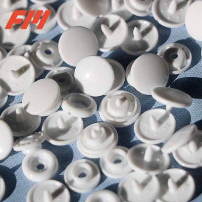 China Viable Matte Or Glossy Plastic Snaps Push Button Plastic Bags Plastic Snap Button for sale