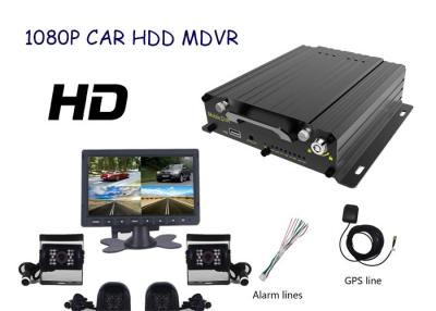 China Hard Disk 720P  HD Mobile DVR  4CH With GPS WIFI 3G  For Realtime View for sale