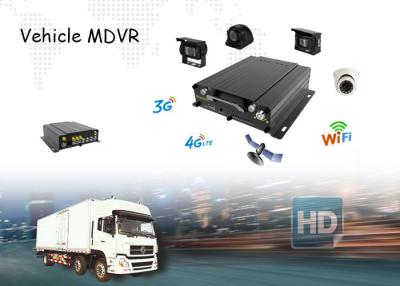 China 4CH Full HD Network 1080P Mobile DVR with GPS , Vehicle CCTV Camera System for sale