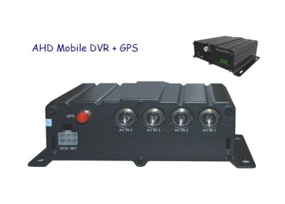 China GPS Bus Mobile DVR SD Card , Full HD CCTV DVR With Wireless Realtime Video monitoring for sale