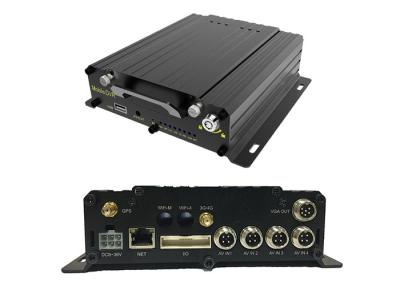 China 4 Channel 4g 3G WCDMA Mobile Dvr For Buses , Motion Detection Bus Security Cameras for sale