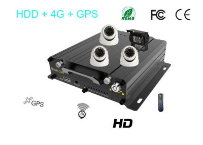 China 4G Surveillance Mobile Recorder Dual Stream , Front And Rear Car Camera Recorder for sale