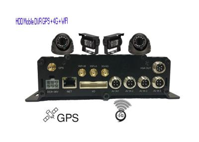 China H.264 HDD Mobile DVR Recorder Vehicle CCTV DVR With High Profile Compression for sale