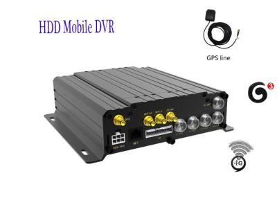 China Analog High Definition PTZ Control WIFI Mobile DVR 3G 4G 1080P Car DVR with GPS tracking for sale