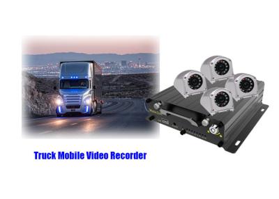 China WIFI Mobile DVR 4 CH 1080P  For Vehicle , Dual Camera HD DVR Support  Remote View for sale