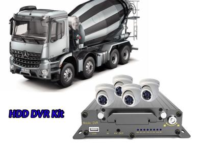 China 4 Channel 3G Mobile DVR WiFi Car DVR Security System For Special Vehicle Solution for sale