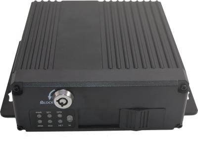 China Mobile Cctv Dvr For Vehicles , SD Card Mobile DVR GPS 3G4G For Truck / Taxi / School Bus for sale