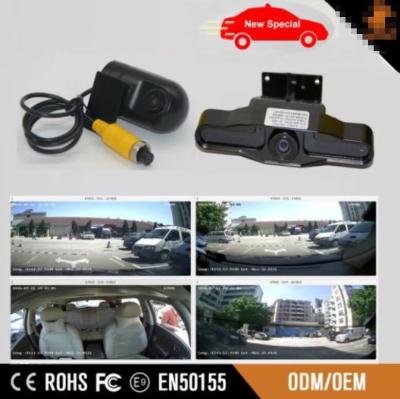 China Network Full HD CCTV DVR 720P With Front And Rear Car Camera System 8 Channels for sale