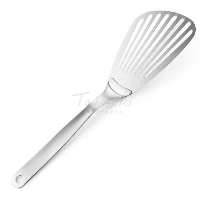 China Sustainable Hot Sale 304 Stainless Steel Shovel Beef Steaks Slotted Spatula for sale