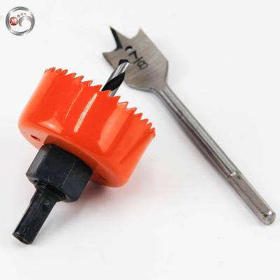 China Concrete Plywood GOLDMOON 18 Pcs CTT Diamond Hole Saw Cutter Bi Metal Set Drill Bit Hole Saw for sale