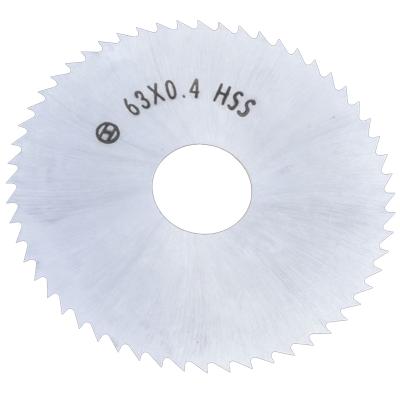 China GOLDMOON 63mm hss metal cutting circular mini saw blade, high speed steel metal plate cutting tool with 16mm aperture for wood and aluminum for sale