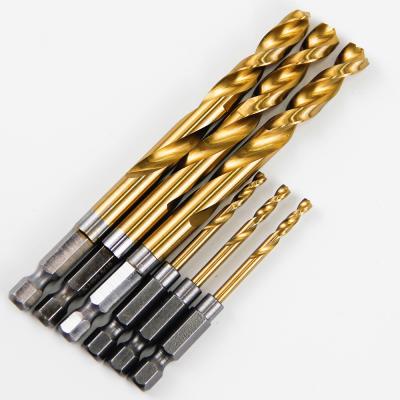 China Do hole GOLDMOON HSS hand carbide hss twist bit drill set for sale