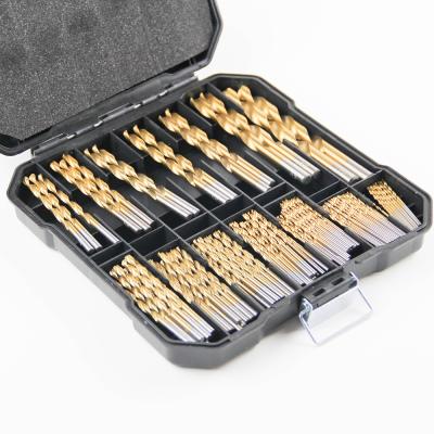 China Do hole GOLDMOON HSS hand carbide hss twist bit drill set for sale