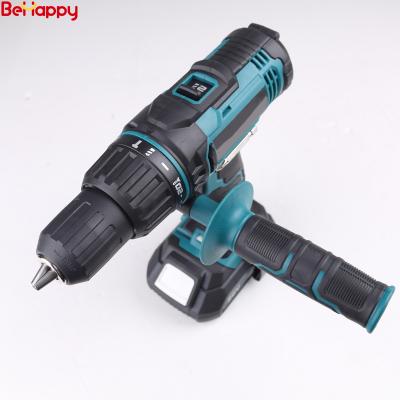 China Goldmoon Hot Sale 18v Cordless Hammer Drill Machine For Drilling Hole 24.7x7.8x19.8cm for sale