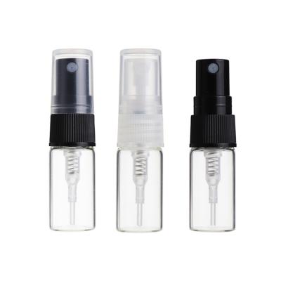 China 2ml 5ml 10ml 15ml Clear Tube Glass Perfume Bottles Glass Vial Eco-friendly Recyclable Bottle for sale