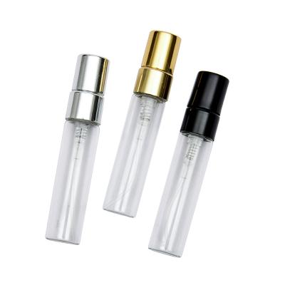 China 10ml Clear Refillable Tester Skin Toner Pump Mist Spray Bottles Glass Perfume Spray Bottle Eco-friendly Recyclable for sale