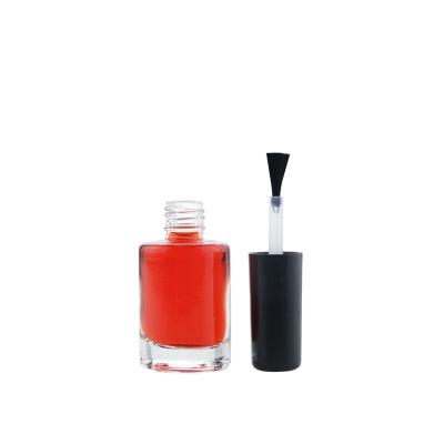 China Wholesale Cheap Clear Empty 10ml Gel Nail Polish Glass Bottle Eco-friendly Recyclable With Brush for sale